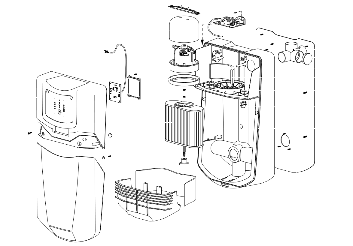 Riparimi dhe mirëmbajtja e fshisave qendrore